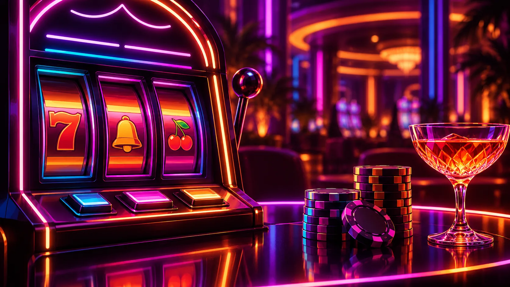 K1-Bar im Automatenspiel der Spielbank Wiesbaden